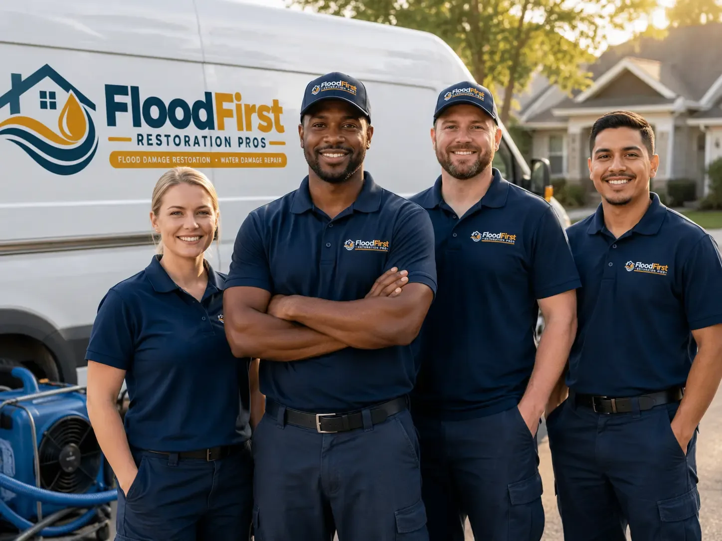 Flood Damage Restoration company in Pecks Mill, WV